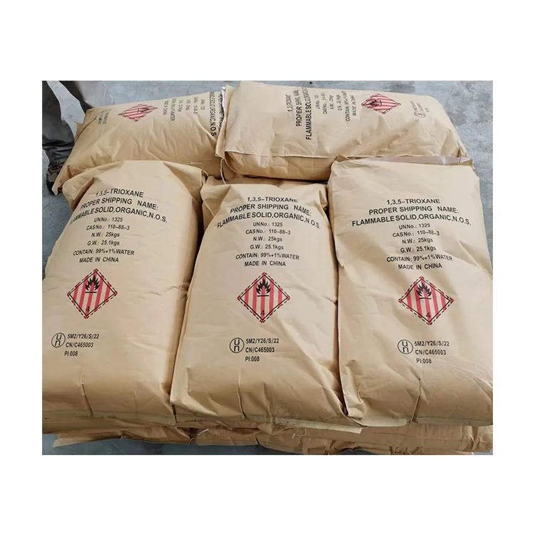 Hot Selling High Quality CAS 110-88-3 Trioxacyclohexane Chemical Raw Materials 99% 1,3,5-trioxane