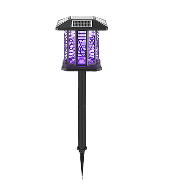 Portable waterproof anti mosquito electronic mosquito lamp led home insect trap mosquito killer trap lamp solar