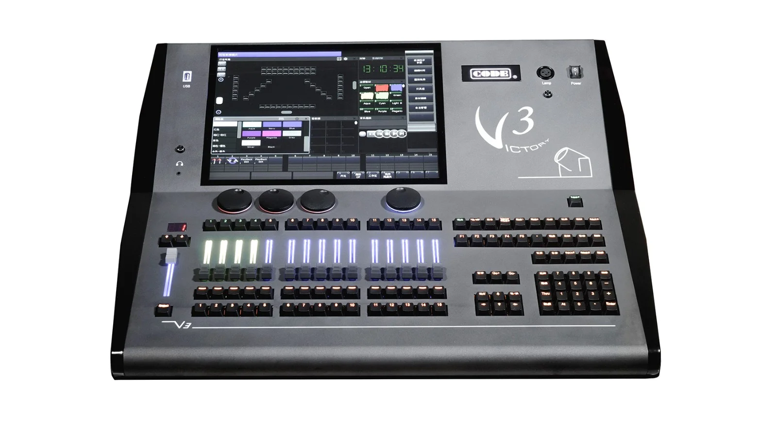 Dj dmx victory 3 lighting console Channel DMX512 Lighting Console Victory 3 DMX Controller