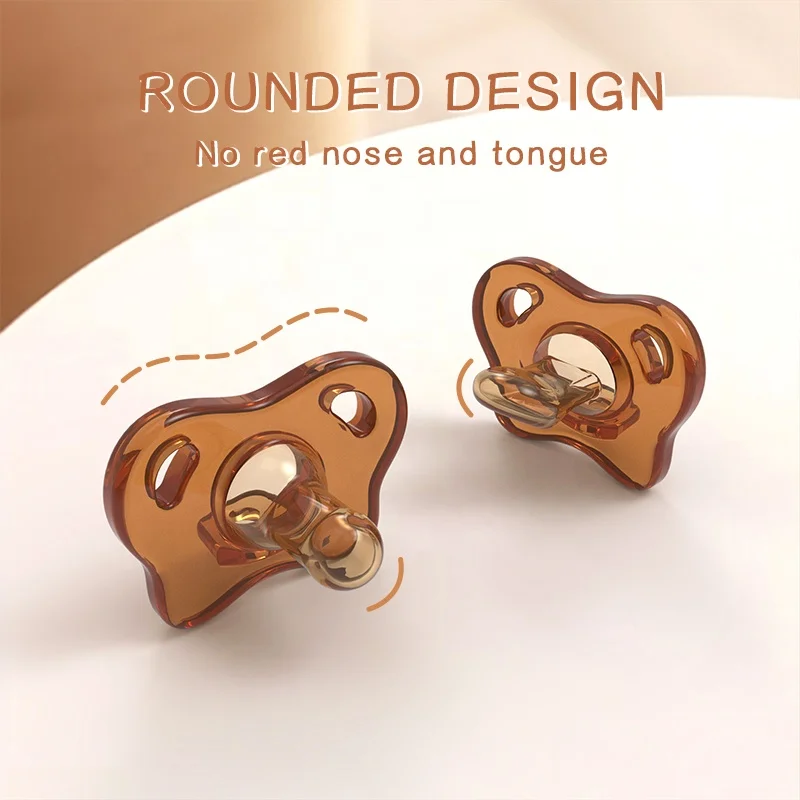 Wholesale Safe Silicone Dummy Nipple Soother BPA free Silinoogie Teether Baby Feeding Bottle Infant Pacifier