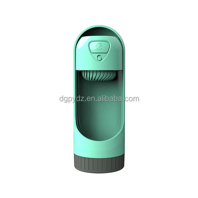 На открытом воздухе 300ml ABS собака Питьевая чашка ПЭТ дорожная бутылка для