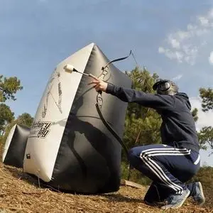 Пользовательские Пейнтбольные надувные бункеры стены