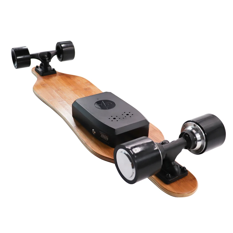 Longboard Skateboard 4 Wheel Electric Skateboard Scooter Dual Motors Remote Controller Range Electric Skateboard