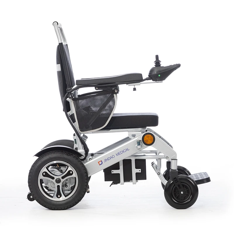 2022 Best Selling New Model Price Discount Folding Electric Wheelchair Portable Disabled Steel Electric Wheelchair