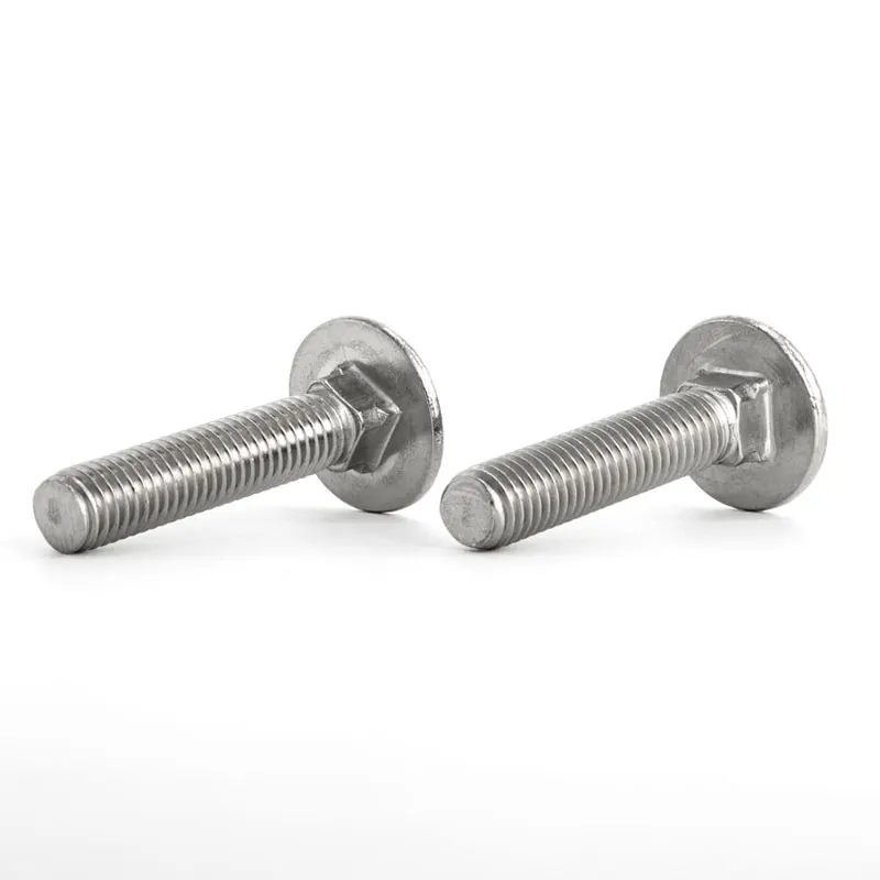 Low Pice OEM Din603 Brass Carriage Bolt Stainless Steel SS304 SS316 Zinc Plated Carriage Bolt