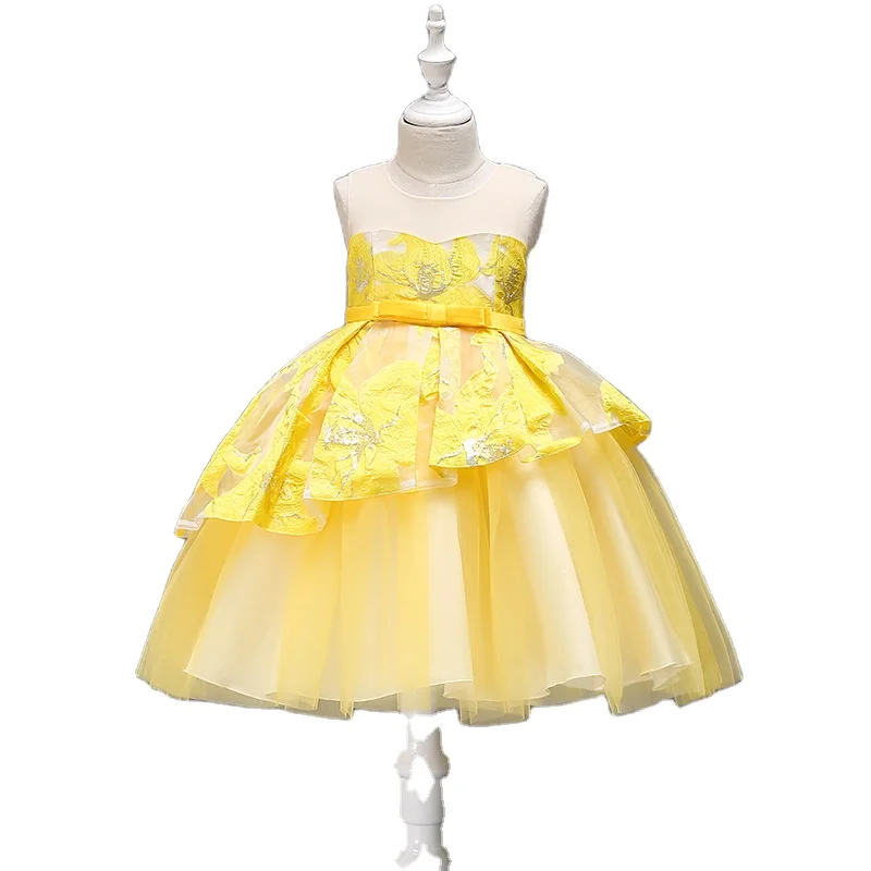 SPWE-082 Детские платья для участия в свадебной церемонии оптом высокое качество подружки невесты идеально подходит для девочек, платья для вечеринок