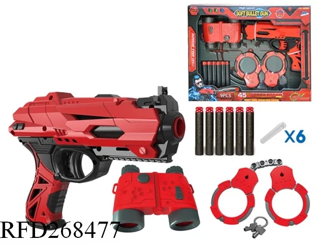  High Speed Manual Soft Bullet Gun With 14 Foam Bullets And