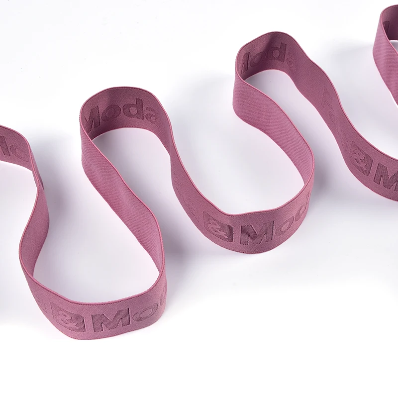 Factory Wholesale Stock Nylon Stretch Knitted Elastic Band for Waistband Sports Pants