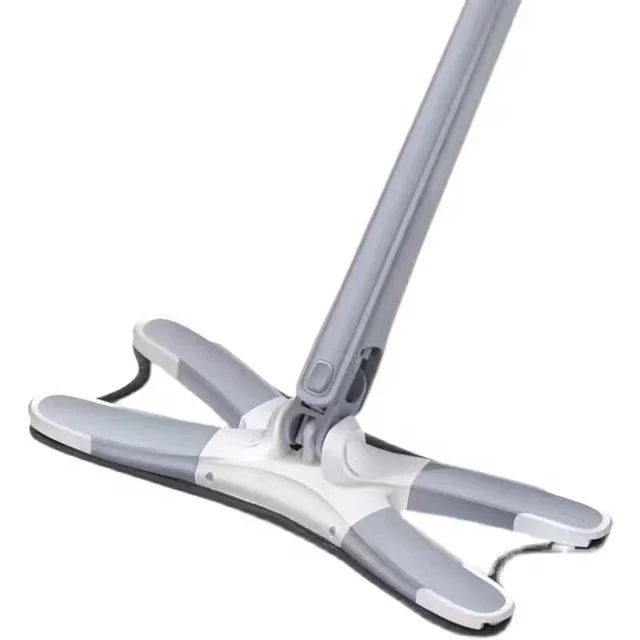 Household 360 Rotate Cleaning Tools Self-Wringing Hands-free X shape Flat Floor Magic X-type Mop