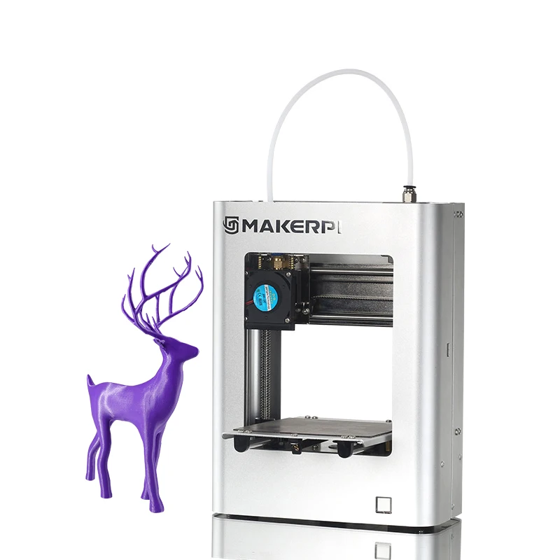 MakerPi M1 One-key Start Printing Mini 3d Printer Printing Machine Desktop 3d Printer