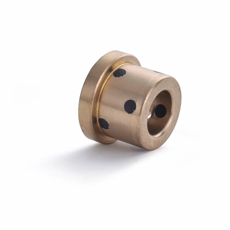 Customized Rubber Steel Bushes Flange Brass Bronze Copper Bearing Bushing Guide Bush