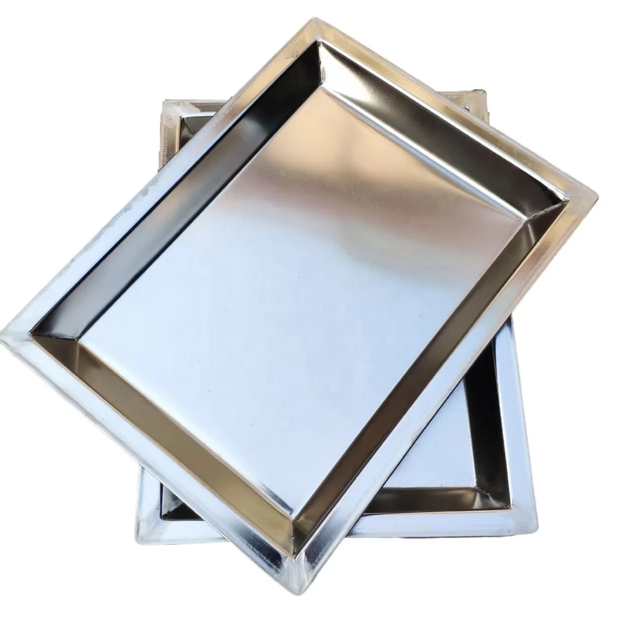 Stainless Steel Vacuum Freeze Dryer Tray Laboratory Use Drip Dehydrator Drying Tray Fabricated Baking Trays