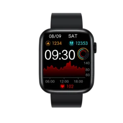 Sports Call Health Fitness Tracker Smart Watch 1.83-inch 240*284 Da Fit Heart Rate Blood Pressure Blood Oxygen Wristwatches