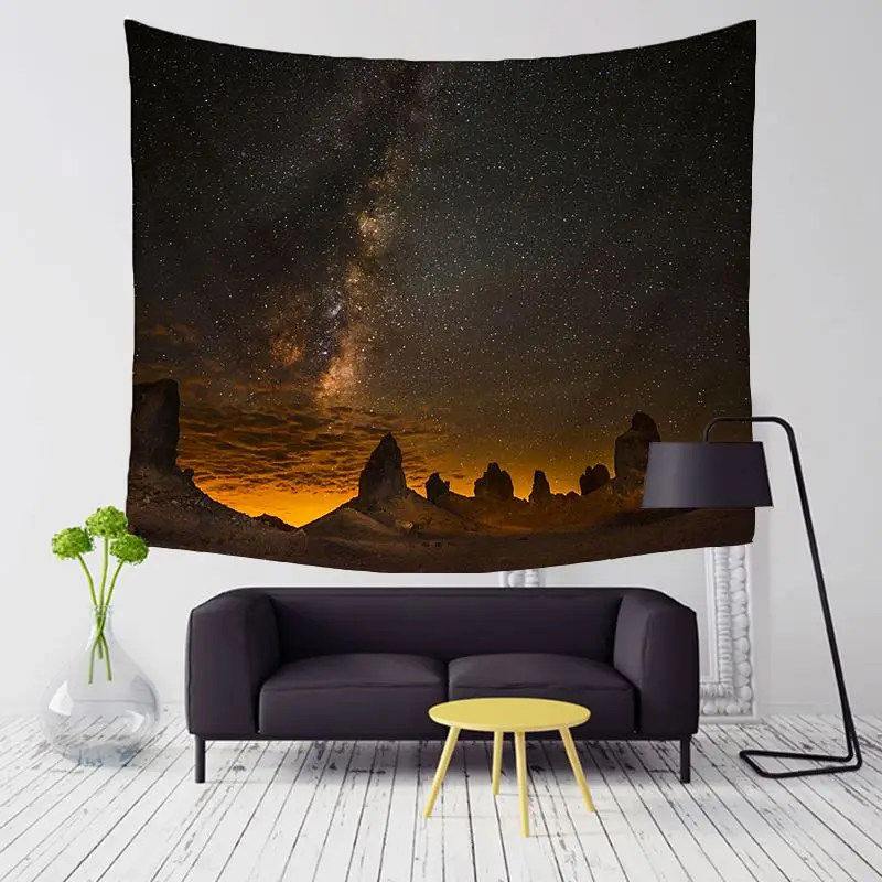 Wholesale High Quality Digital printed Vintage Poster Decorative Wall Art tapestry