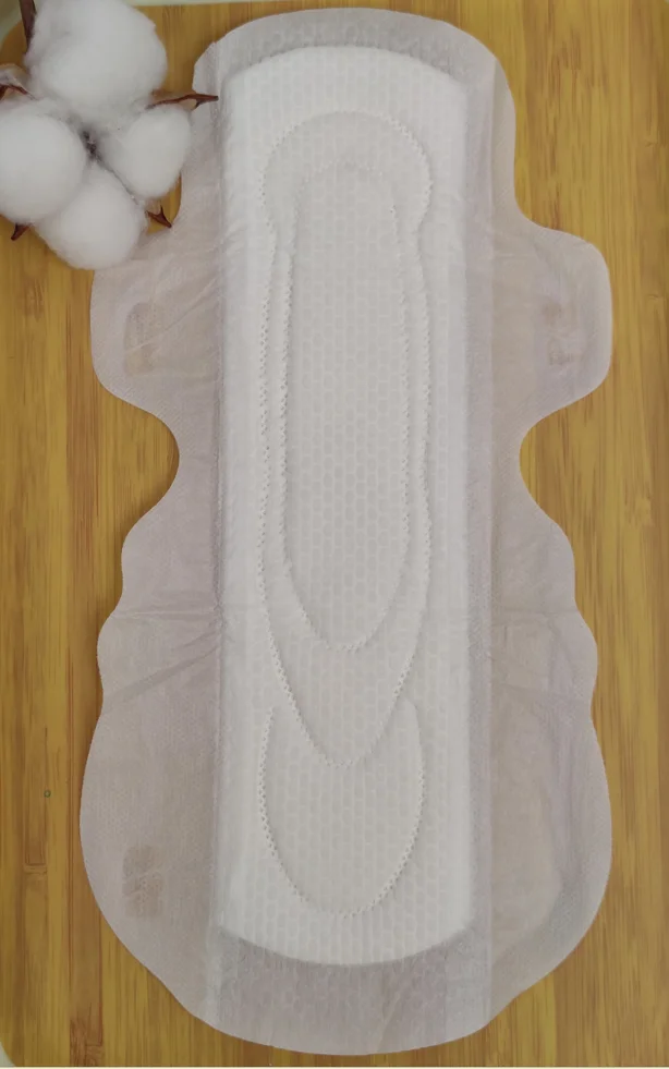 OEM Natural Soft Organic Cotton Menstrual Biodegradable Women Pads Economic Super Absorbency Sanitary Towels Supplier In China