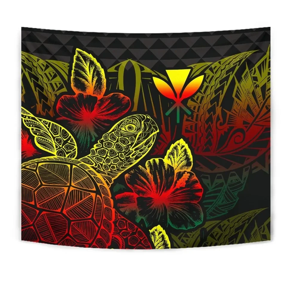 Custom organic polynesian egyptian japanese tapestry wall hanging boho organic cotton tapestry printed hawaiian tapestries bulk