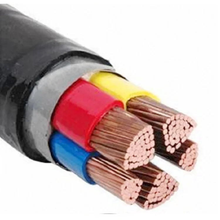 Power cables with plastic insulation for voltage 0.66 1 and 3 kV