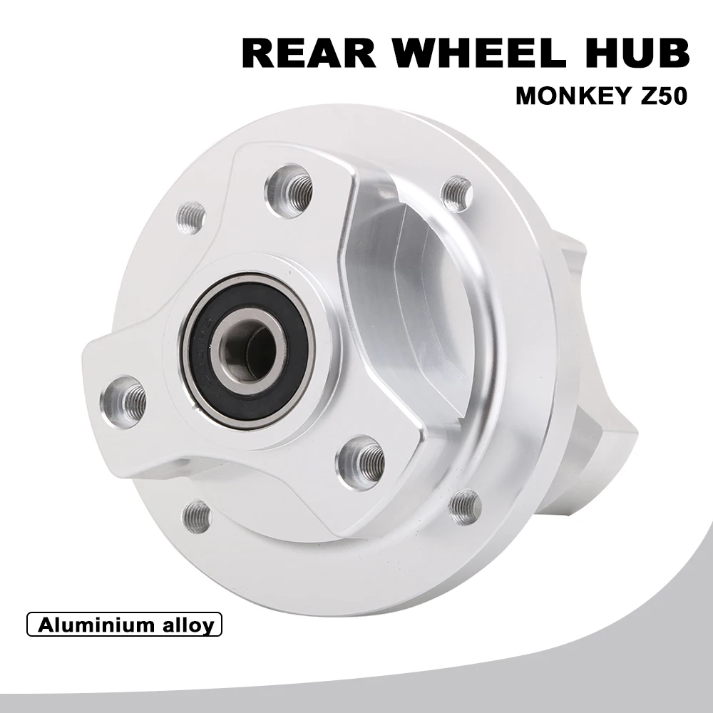 Алюминиевая ступица JFG CNC для мотоцикла, Комплект алюминиевых ступиц заднего переднего колеса мотоцикла для MONKEY Z50