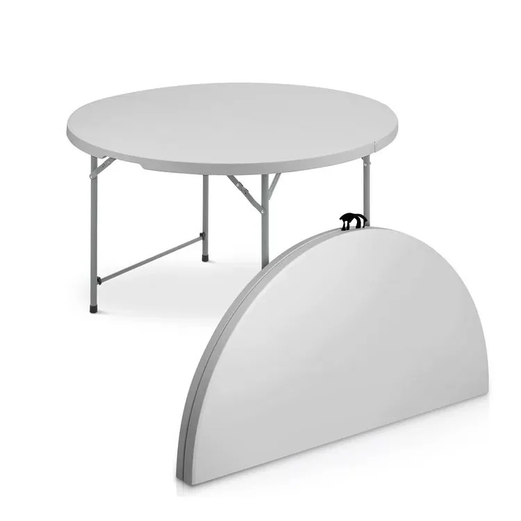 High Quality Luxury Event Outdoor Decoration Use HDPE Round Table For Sale