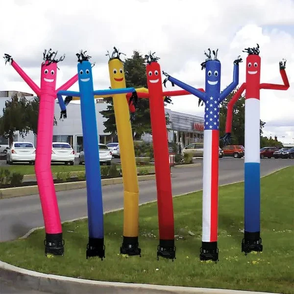 Free Sample Funny Inflatable Waves Sky Air Dancer  factory wholesale price inflatable air dancer with blower for Wholesalers