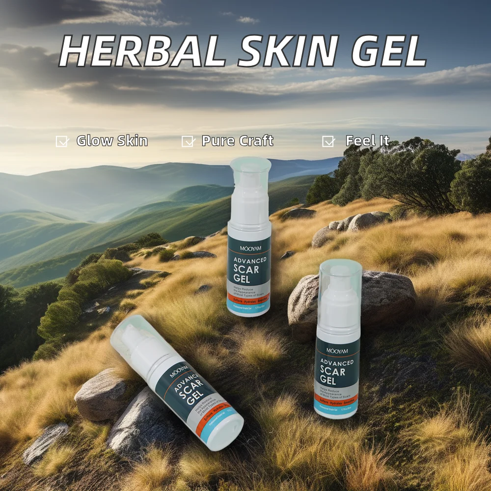 Natural Body Cream Effective Collagen Formula Herbal Gel Acne Pimple Mark Stretch Marks Scar Removal Mild Whitening Features