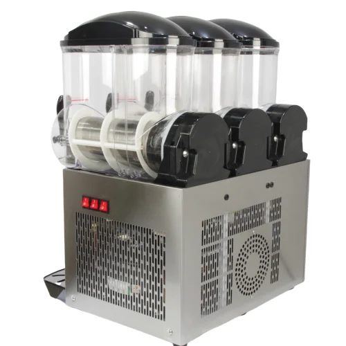 45L 110V Commerical Slushy Machine  Triple Bowl Margarita Frozen Drink