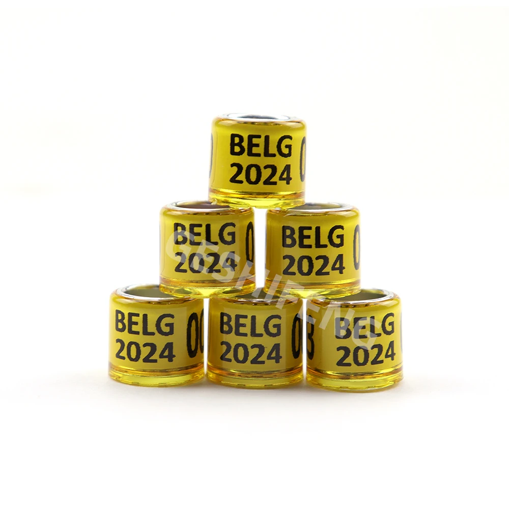 finch leg band Anneau De Pigeon Anillos Para Palomas 2024 FCI Rings 50 Country Racing Pigeon Ring Band bague pigeon en aluminium