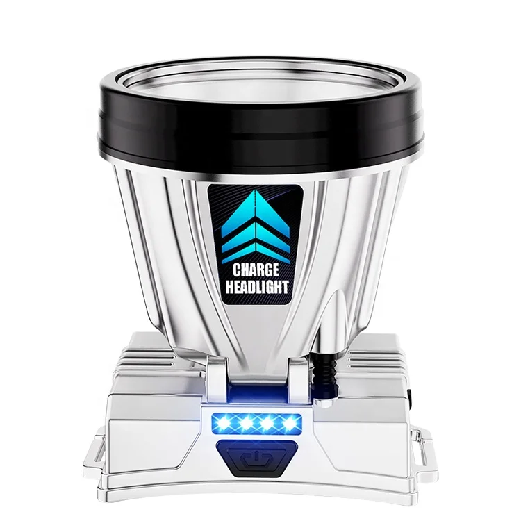 USB Rechargeable Motion Sensor Headlamp LED Head Torch 1800mAh Mining Camping Fishing Emergency Lantern