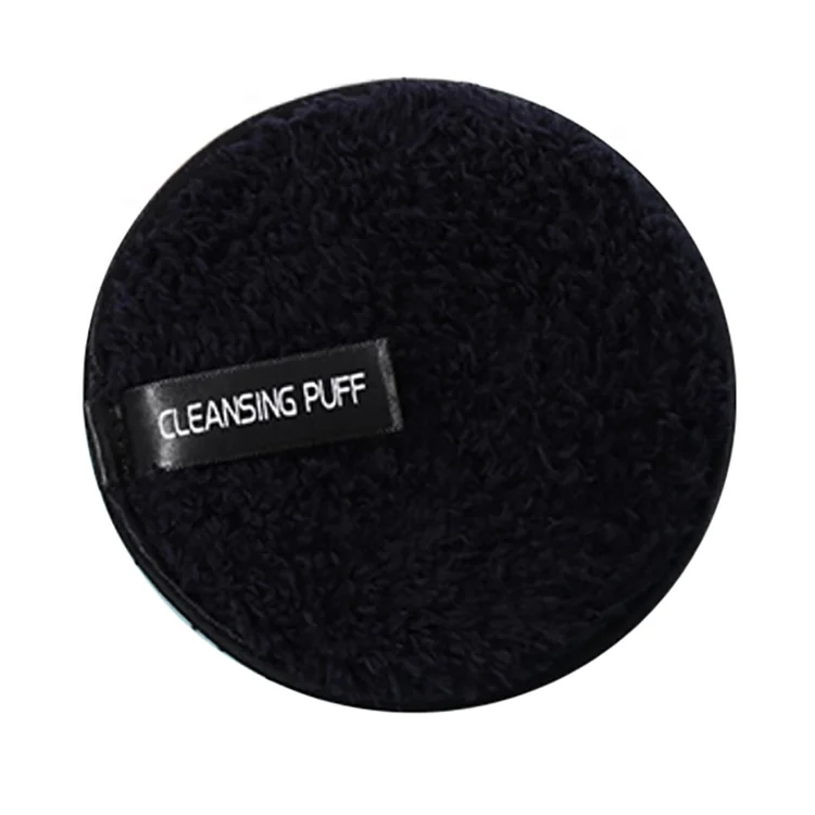 
Microfiber Cloth Washable Make-up Removal Pads Face Cleansing Makeup Lazy cleansing powder puff 