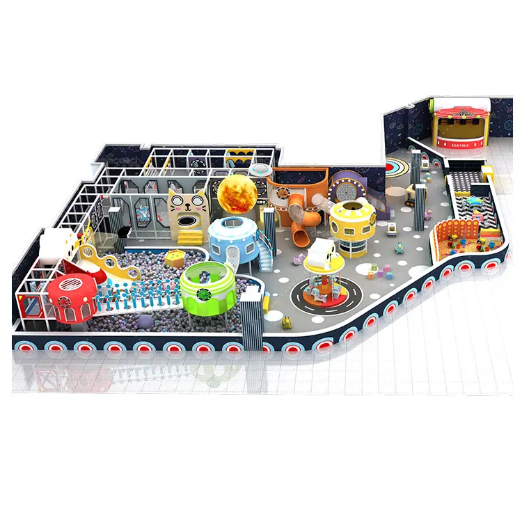 Commercial Large Children Amusement Park Games Soft Play Area Kids Indoor Playground 0-9 Years