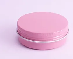 Empty  tin colorful golden black silver white pink red 5g 10g 15g 30g 50g 100g 120g 150g 3oz cans aluminum jar aluminum tin cans