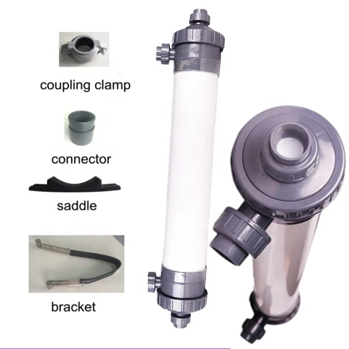 4040 8040 4046 6060 8060 1060 PAN PVC Spiral wound 10000 mwco water treatment water filtration units ultrafiltration membrane