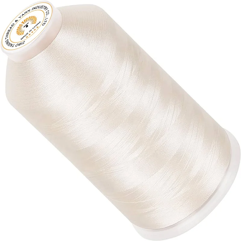 Небольшой MOQ Hilo De Bordar 120d/2 5000y окрашенная полиэфирная Вышивальная нить для