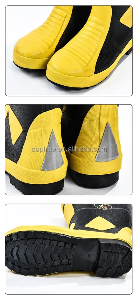 Fire protection boots Emergency rescue Fire protection boots prevention fireman fire fighting boots