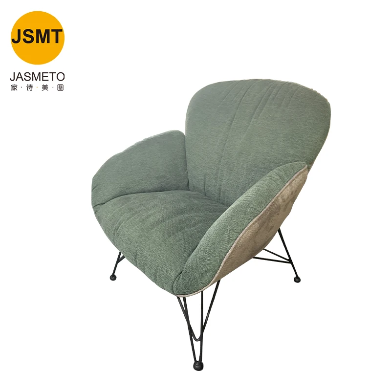 Lazy sofa single small bedroom dormitory mini room living room leisure single home reading book fabric chair