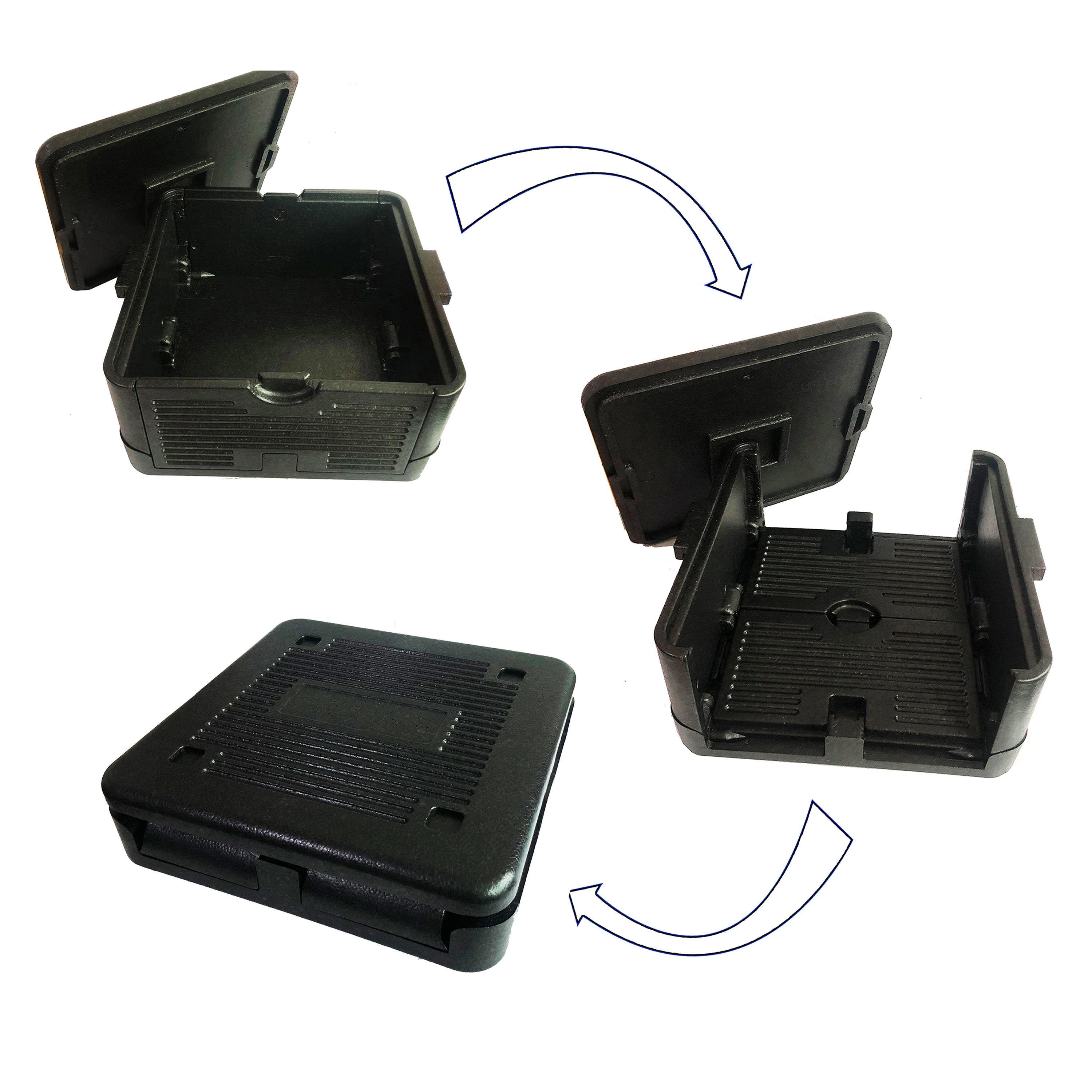 Insulation Packaging Cooler Ice Box 100% Recycle scooter EPP Foam Cooler food delivery box for motorcycle