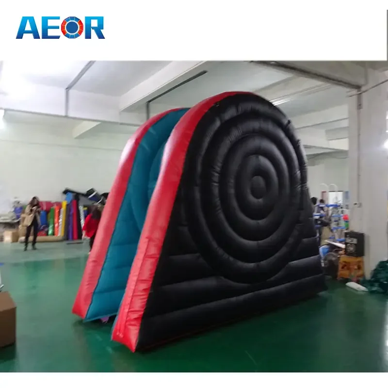 Team Building Sports Inflatable Soccer Darts Board Shooting Game Football Darts Score Board For Team Building