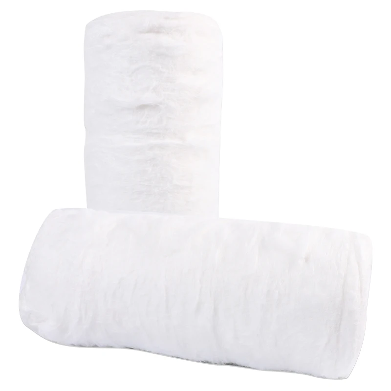 100% Cotton Bleached Gauze Roll White absorbent 1000g steril guze cotton roll