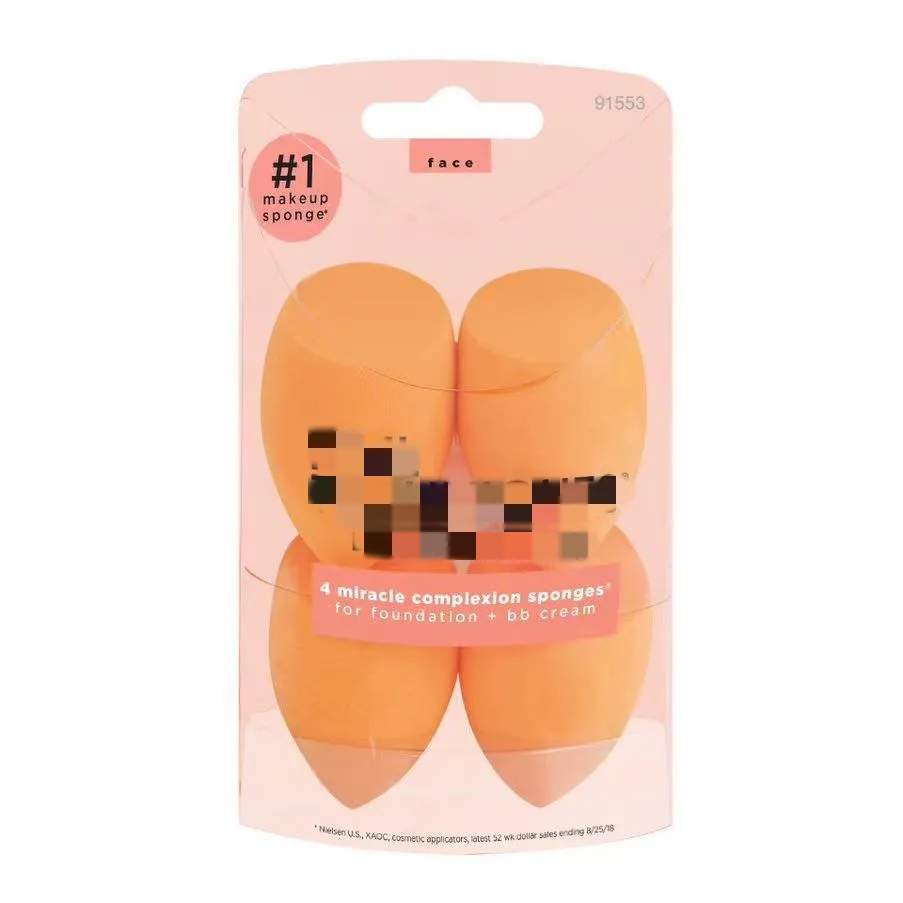 US RT Beauty Egg 1553 Powder Puff Sponge Egg Set of 4