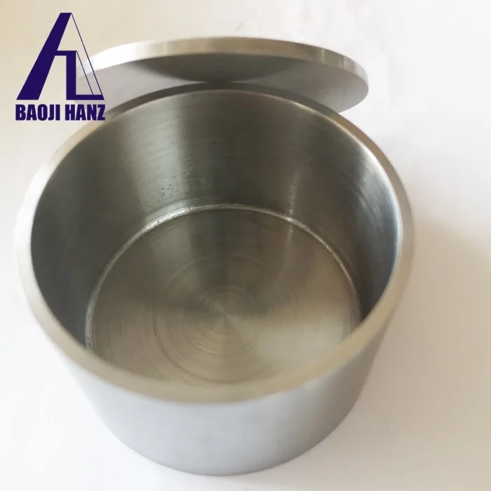 Высокое Качество Ковка бесшовные W1 W2 плавильная печь вольфрамовый тигель