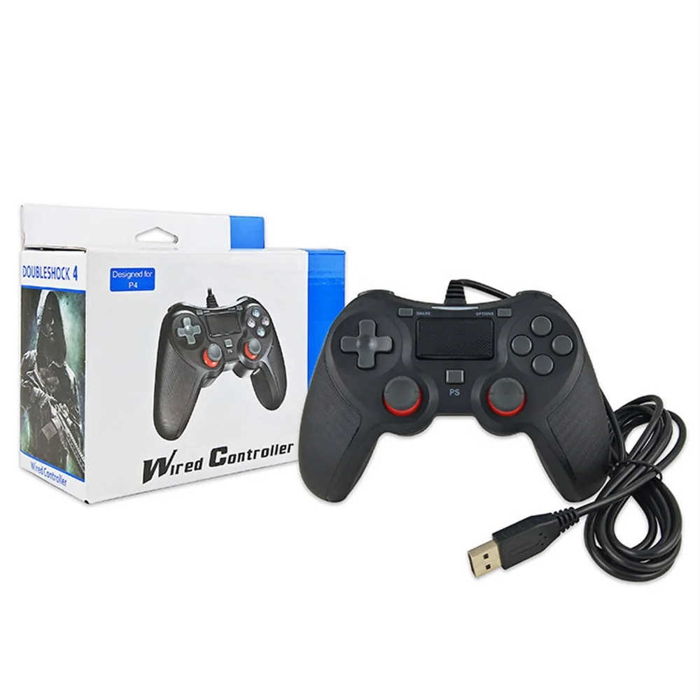 2023 Original Logo PS4 Controller Buttons Joystick Game Controller Fit PS4 Console Wholesale PS4 Controller