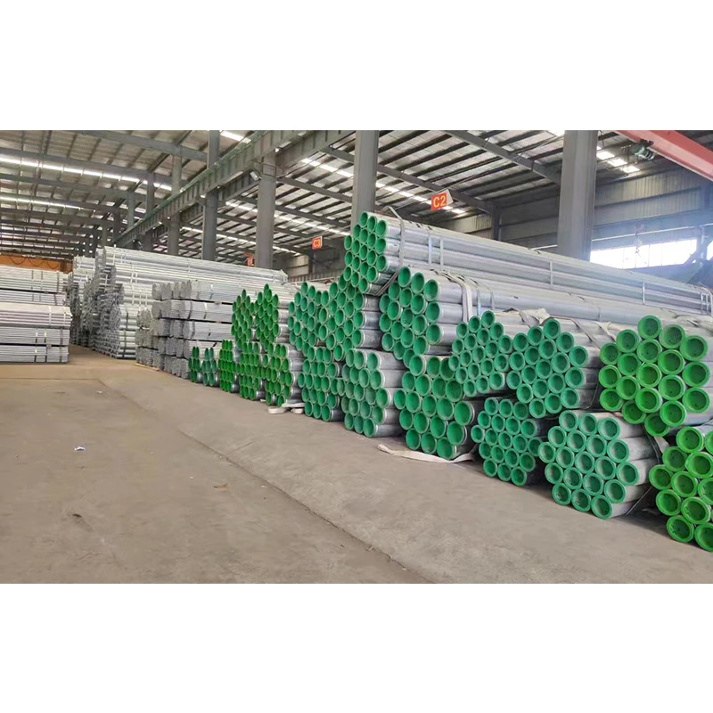 Best Selling Hot Dipped Galvanized Steel Pipes Gi Iron Pipe Round Steel Tubes Black Galvanized Pipe