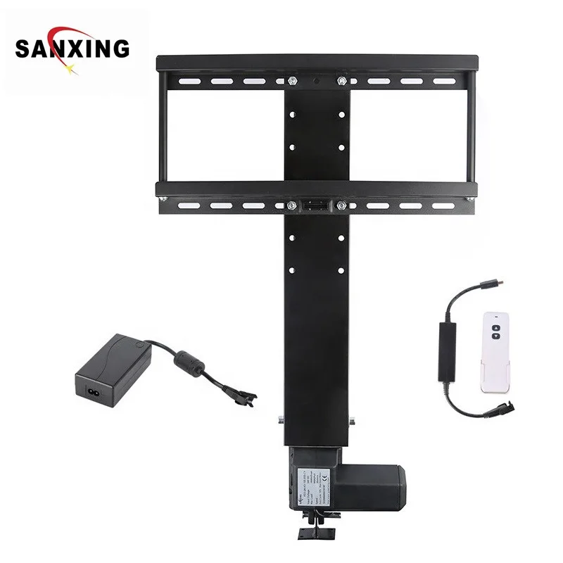 Modern Elegant design intelligent Lift Up and Down Tv Electric Lift Systems Motor For Tv Lift