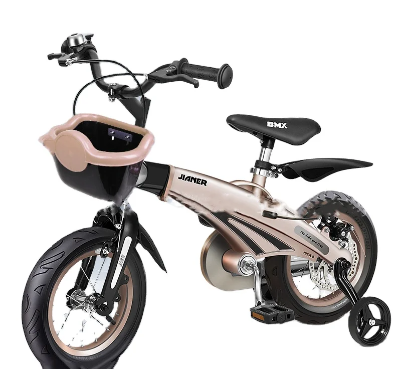 Для девочек BMX Стиль 12 дюймов с колесико-стабилизатором велосипеды 18 дюймов с подставкой и стояночного тормоза детских велосипедов