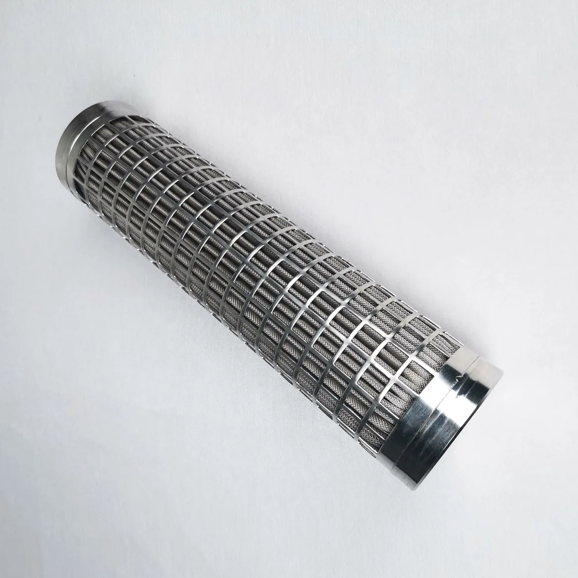 Nylon Yarn Melting use SS304 316L Stainless Steel Pleated Mesh Filter Cartridge