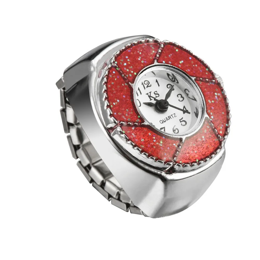 Luxury Brand Free Size Rings Quartz Watches Men Women Couple Ring Watch Ladies Fashion Clock Relojes