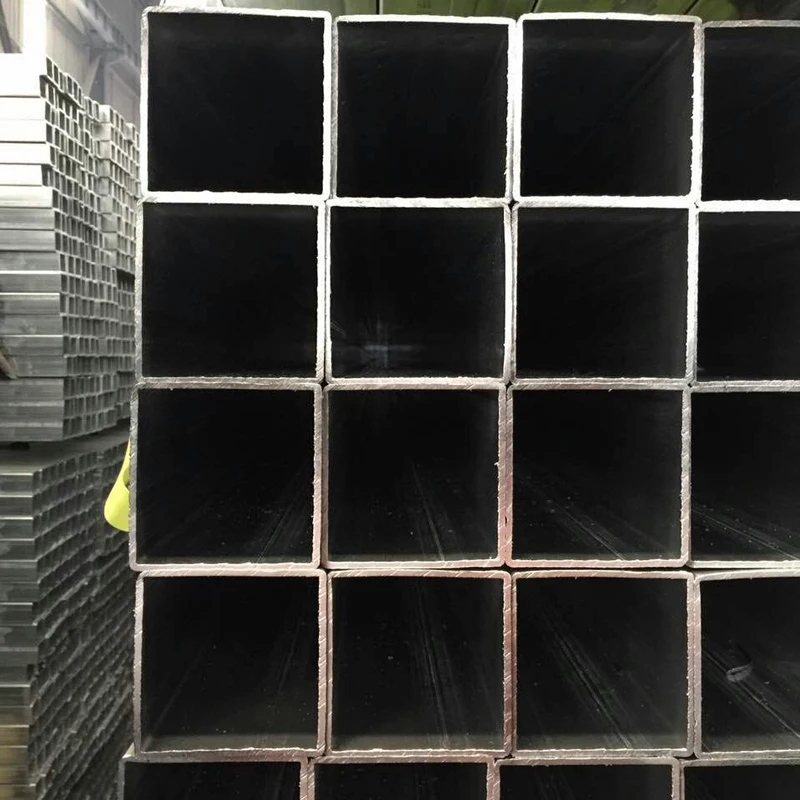 Square Underground Bunker Pipe Pre Galvanized Square Rectangular Hollow Section Square Carbon Steel Pipe And Tube