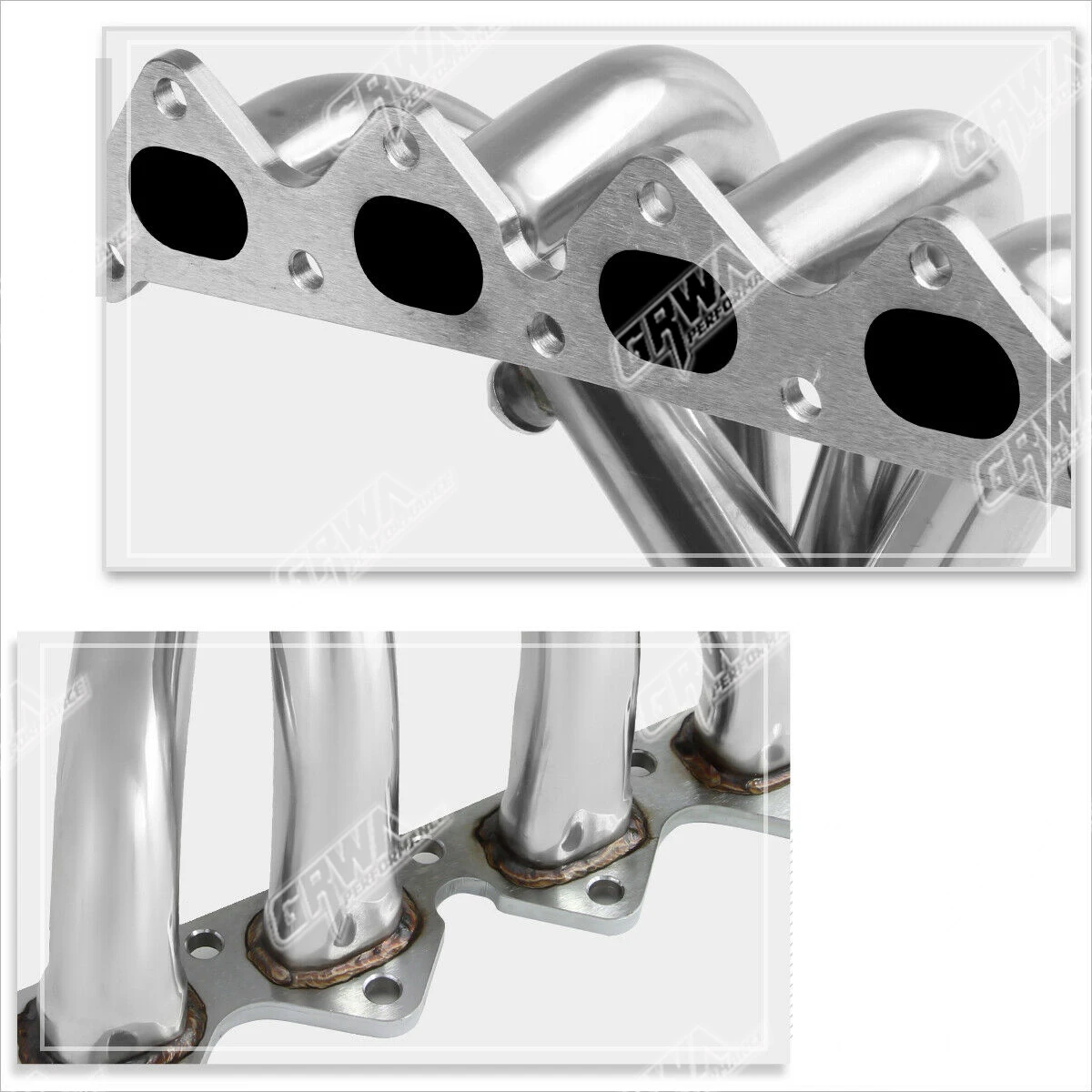 stainless steel exhaust header for Hyundai Tiburon 97-03