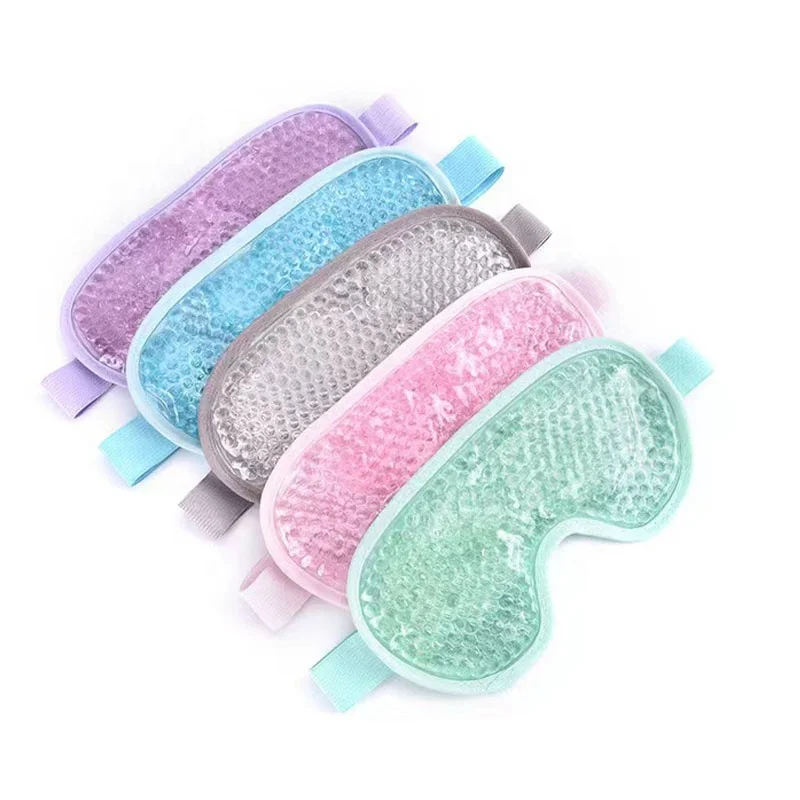 Wholesale Eye Mask Cooling Reusable Eye Mask With Gel Beads High Quality Beauty Products Hot And Cold Compression Gel Eye Mask