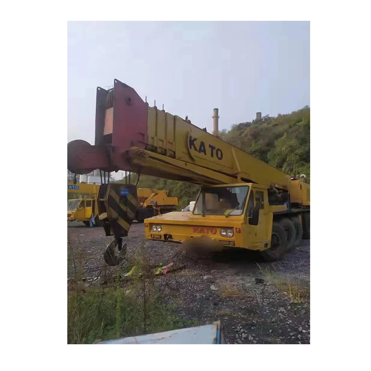 2008  Used  Truck  Crane  Telescopic Boom all terrain 80 TON  truck crane  Kato NK800 E for Sale